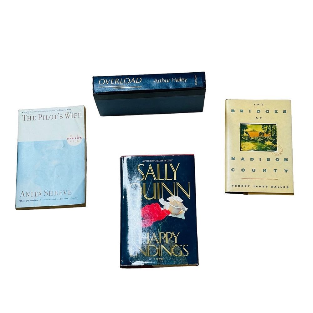 10/$25🦋 Set of 4 Chick Lit Fiction Books